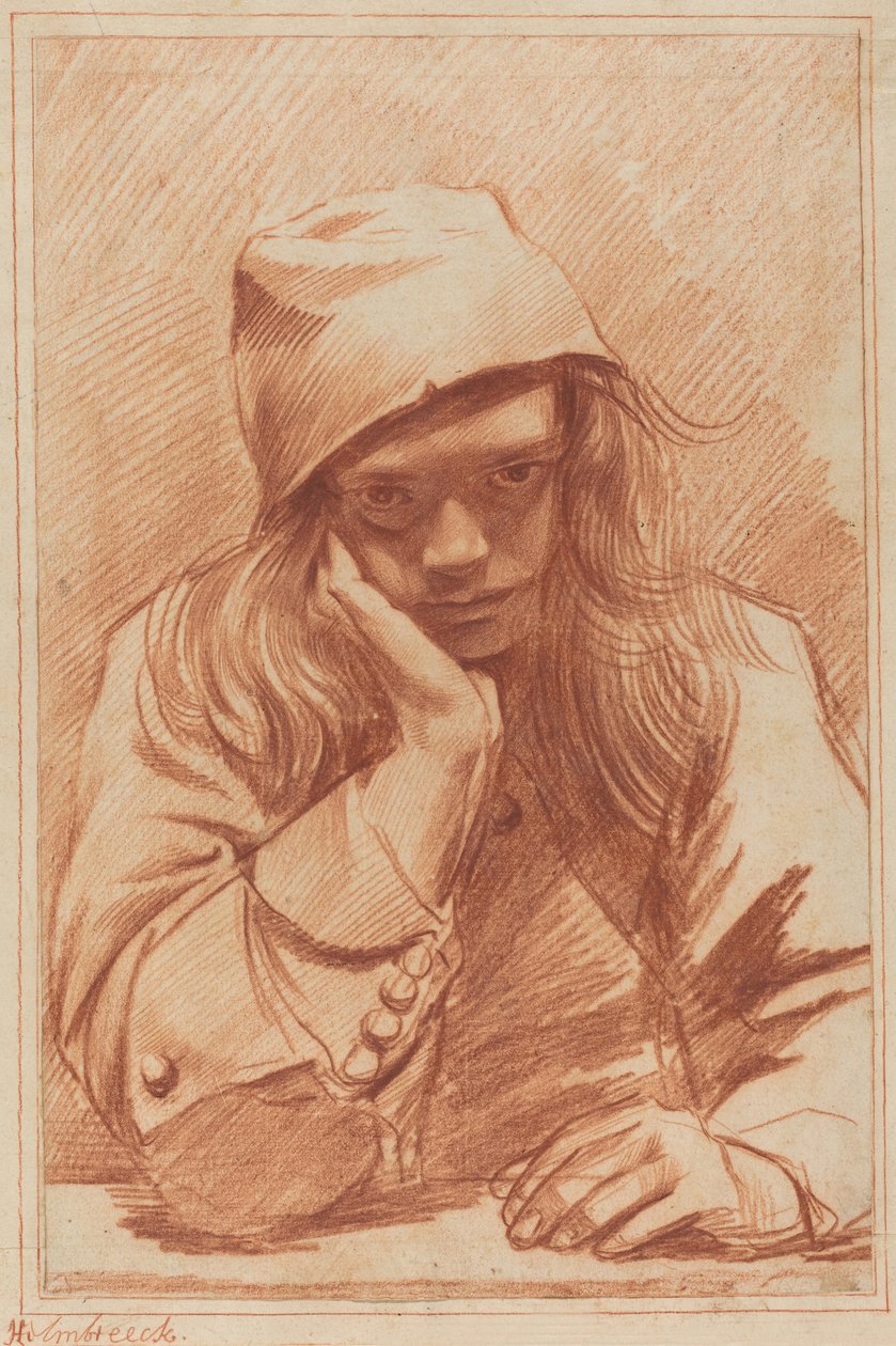 Autorretrato de Dirk Theodor Helmbrecker