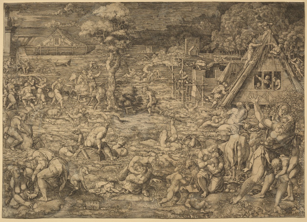El Diluvio de Dirk Vellert
