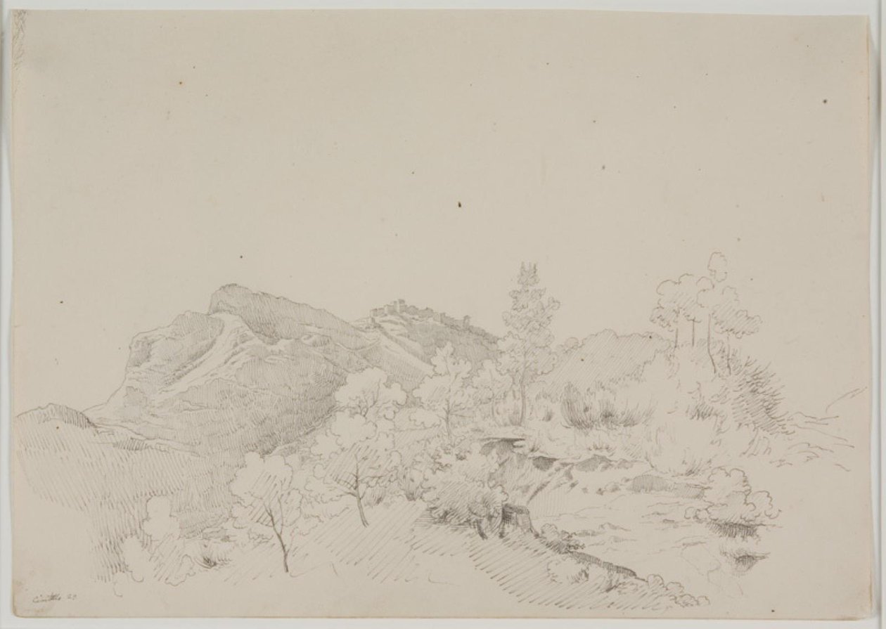 Vista hacia Civitella de Ditlev Blunck