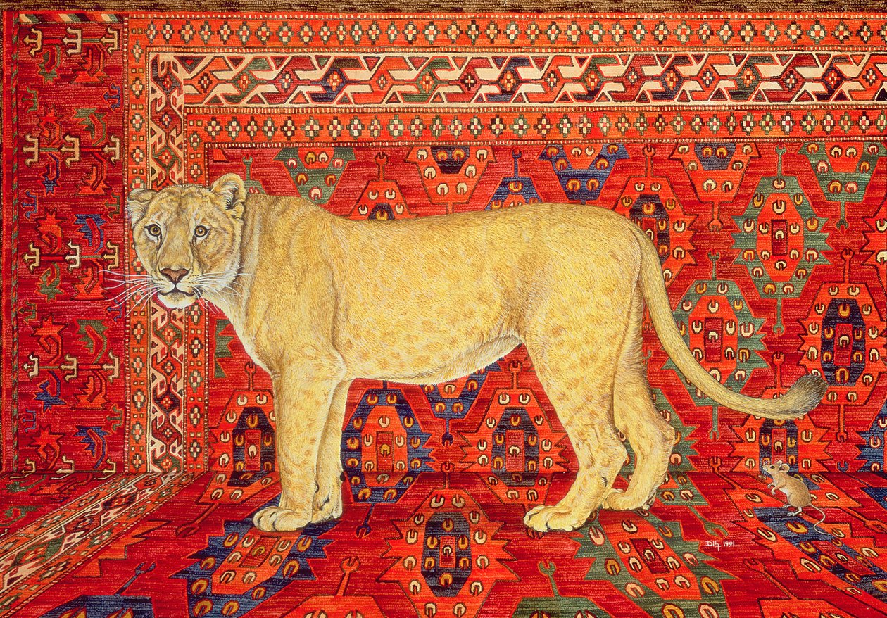 El ratón de la alfombra de Ditz