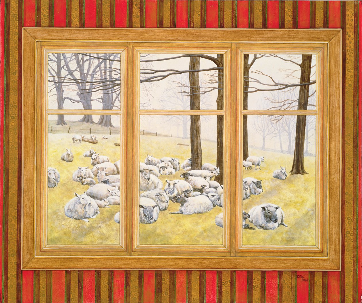 La ventana de las ovejas de Ditz
