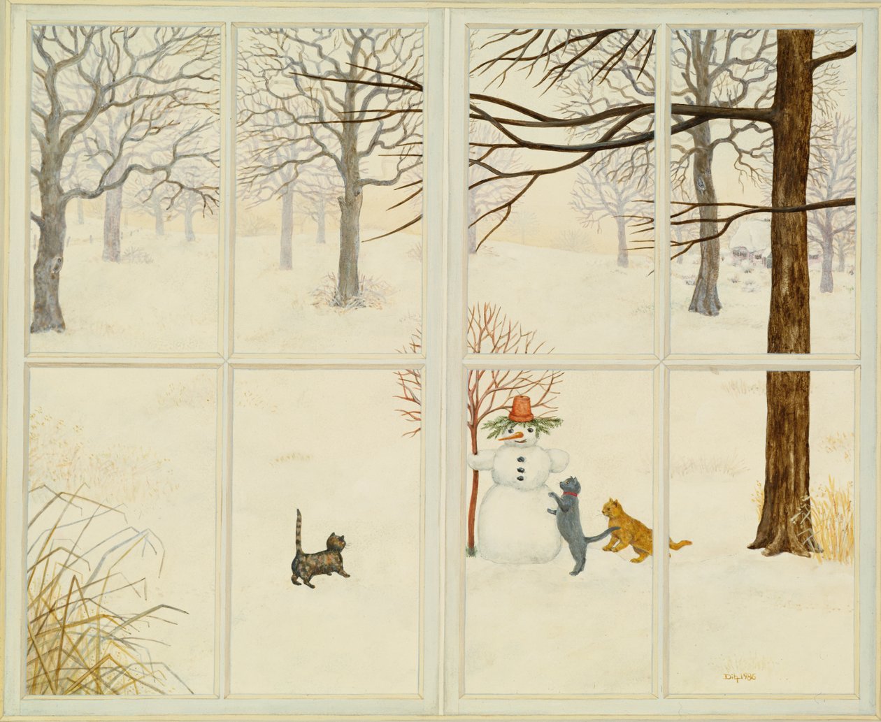 Los gatos de nieve de Ditz