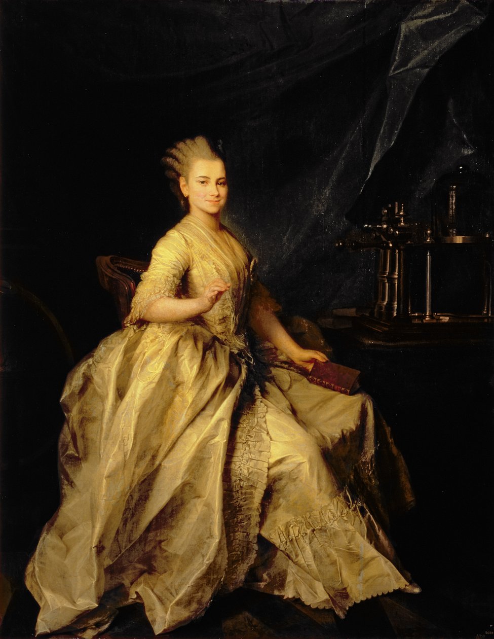 Retrato de Ekaterina Molchanova (1758-1809), 1776 de Dmitri Grigorievich Levitsky