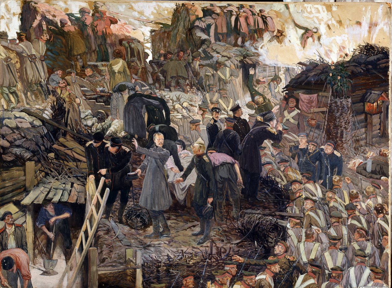 La defensa de Sebastopol de Dmitri Nikolayevich Kardovsky