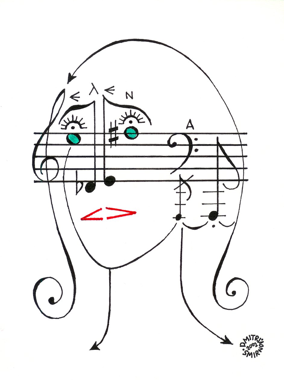 Elena Firsova - retrato de la compositora rusa de Dmitri Smirnov