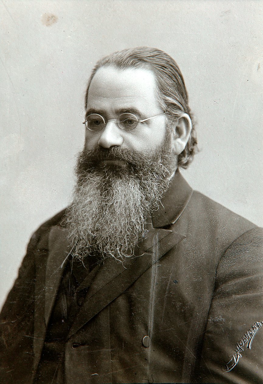 Semyon Vengerov, crítico literario e historiador ruso, 1890s de Dmitri Spiridonovich Zdobnov