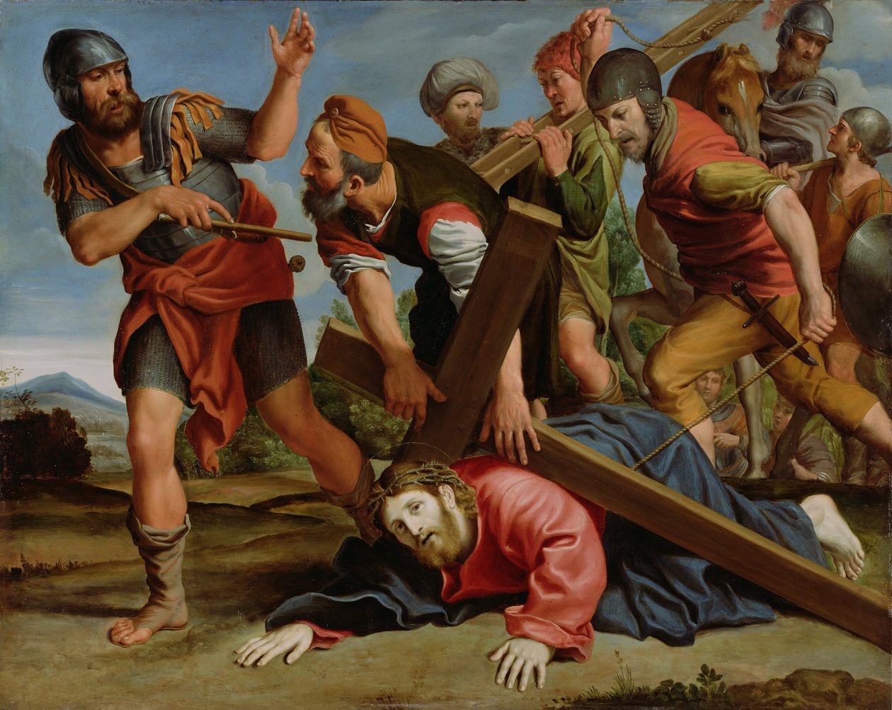 El Camino al Calvario de Domenichino
