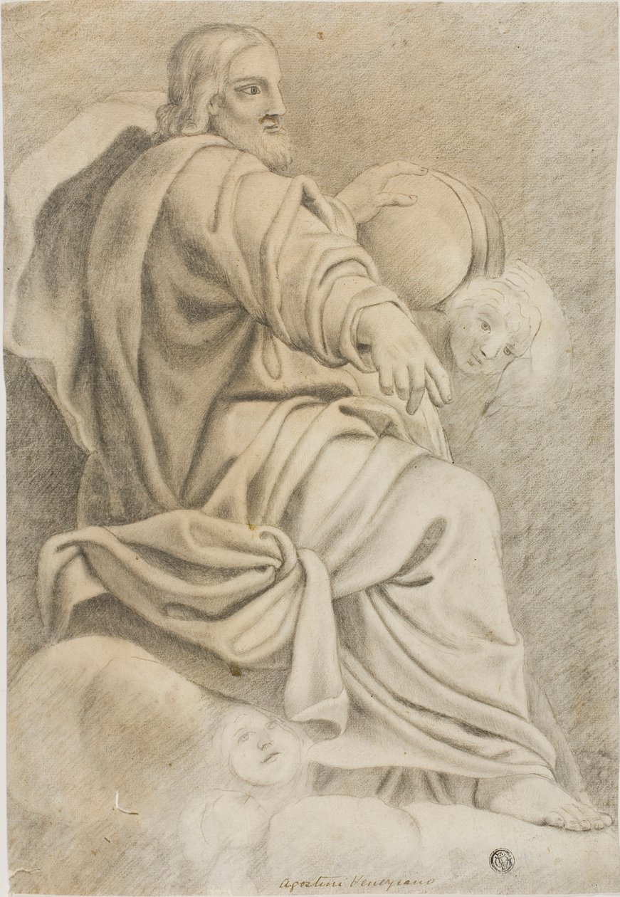 Cristo sentado de Domenichino