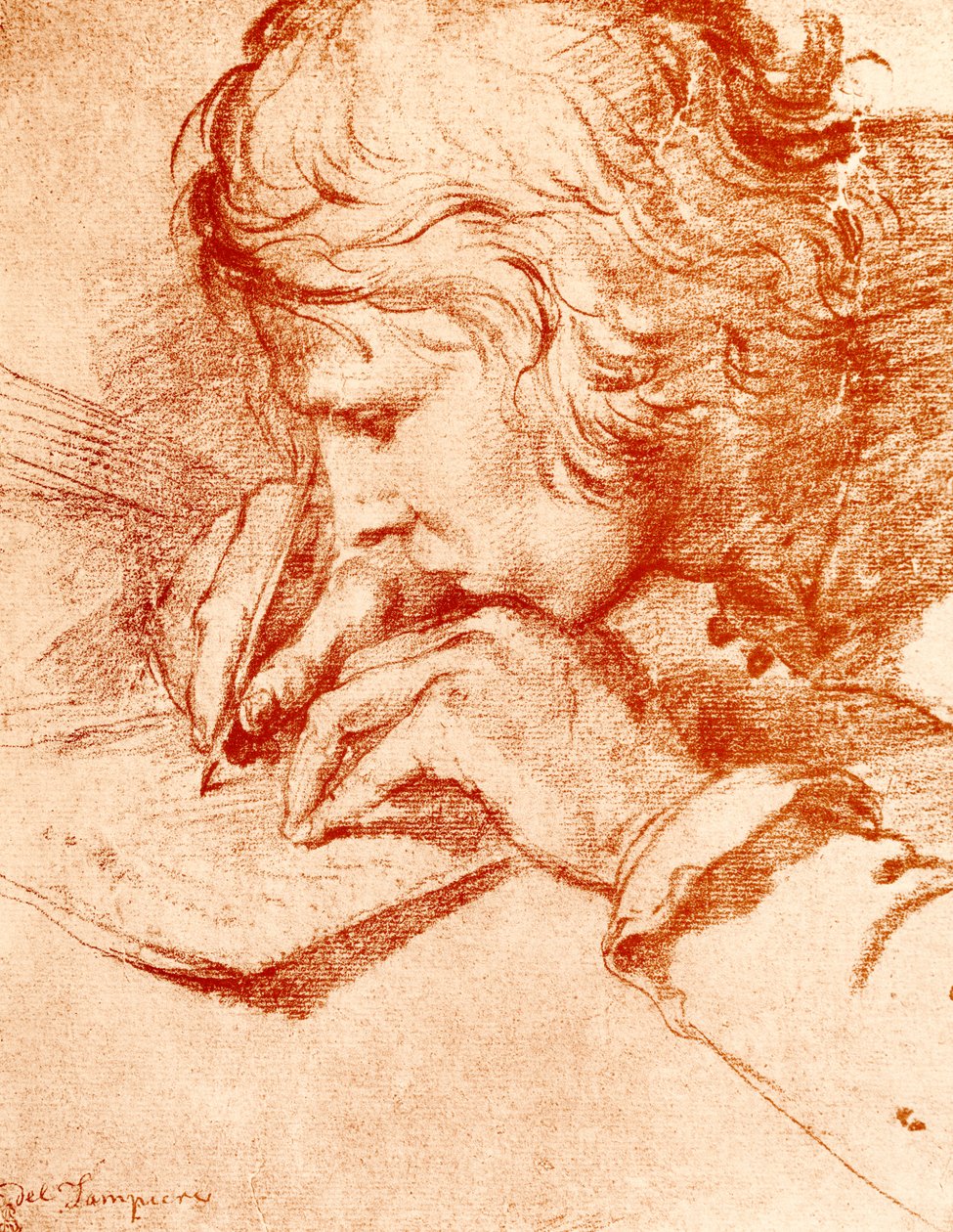 El escritor de Domenichino