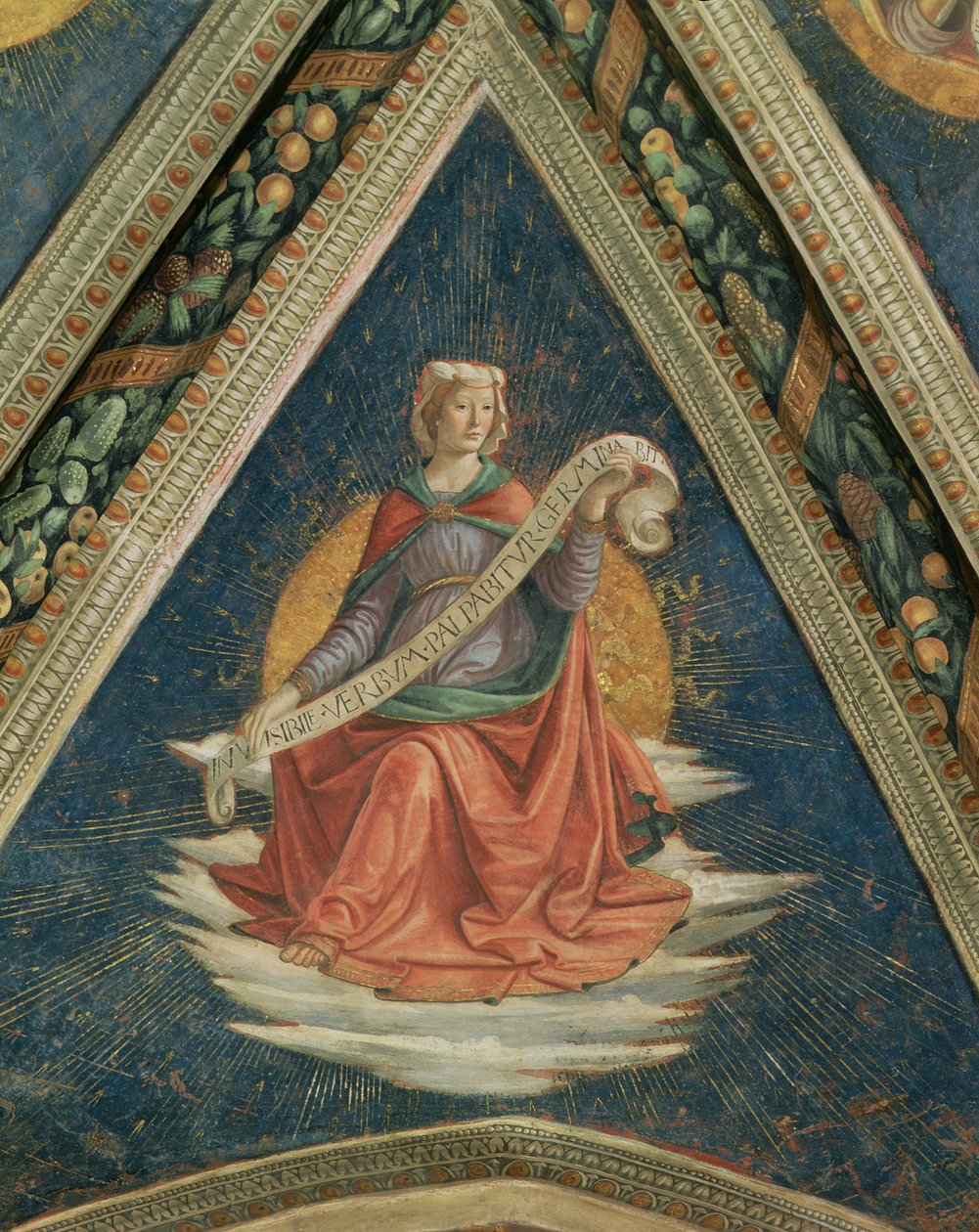 Una Sibila de Domenico Ghirlandaio