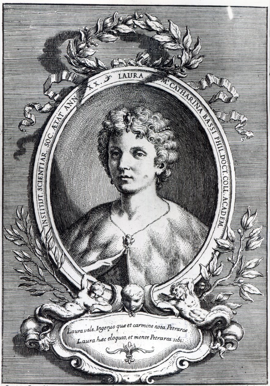 Laura Maria Caterina Bassi de Domenico Maria Fratta