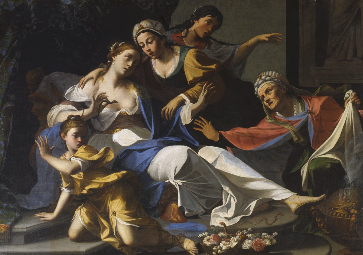 Muerte de Cleopatra de Domenico Maria Muratori