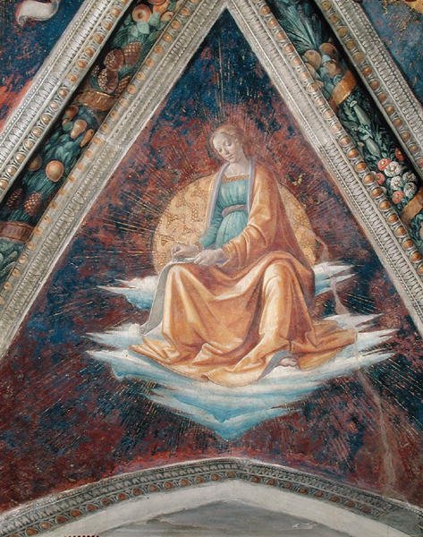 Una sibila, 1483-86 de Domenico Ghirlandaio