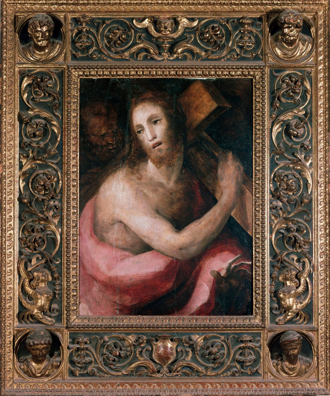 Ecce homo. Cristo cargando la cruz. Siena, Museo dell