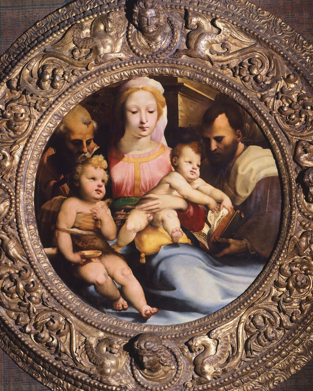 La Sagrada Familia, de Domenico Beccafumi (1486-1551) de Domenico Beccafumi