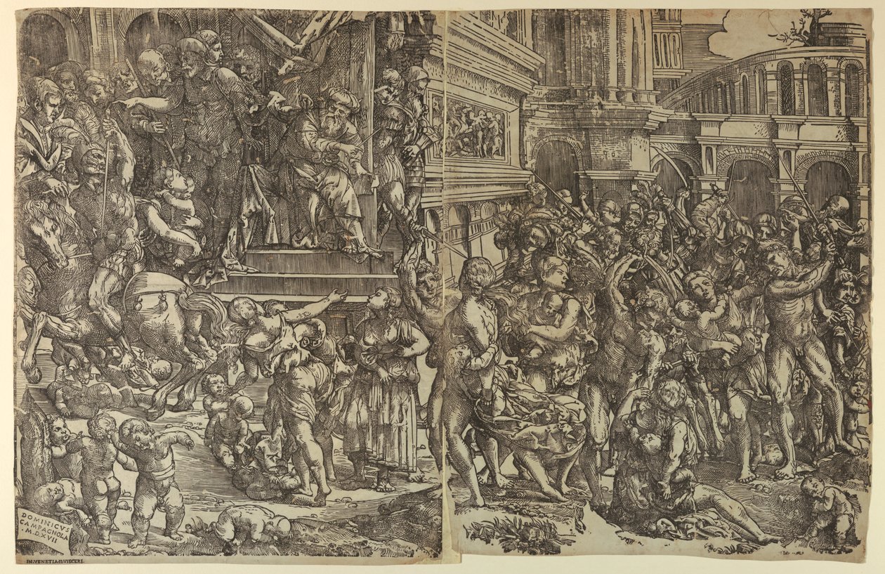 La masacre de los inocentes de Domenico Campagnola
