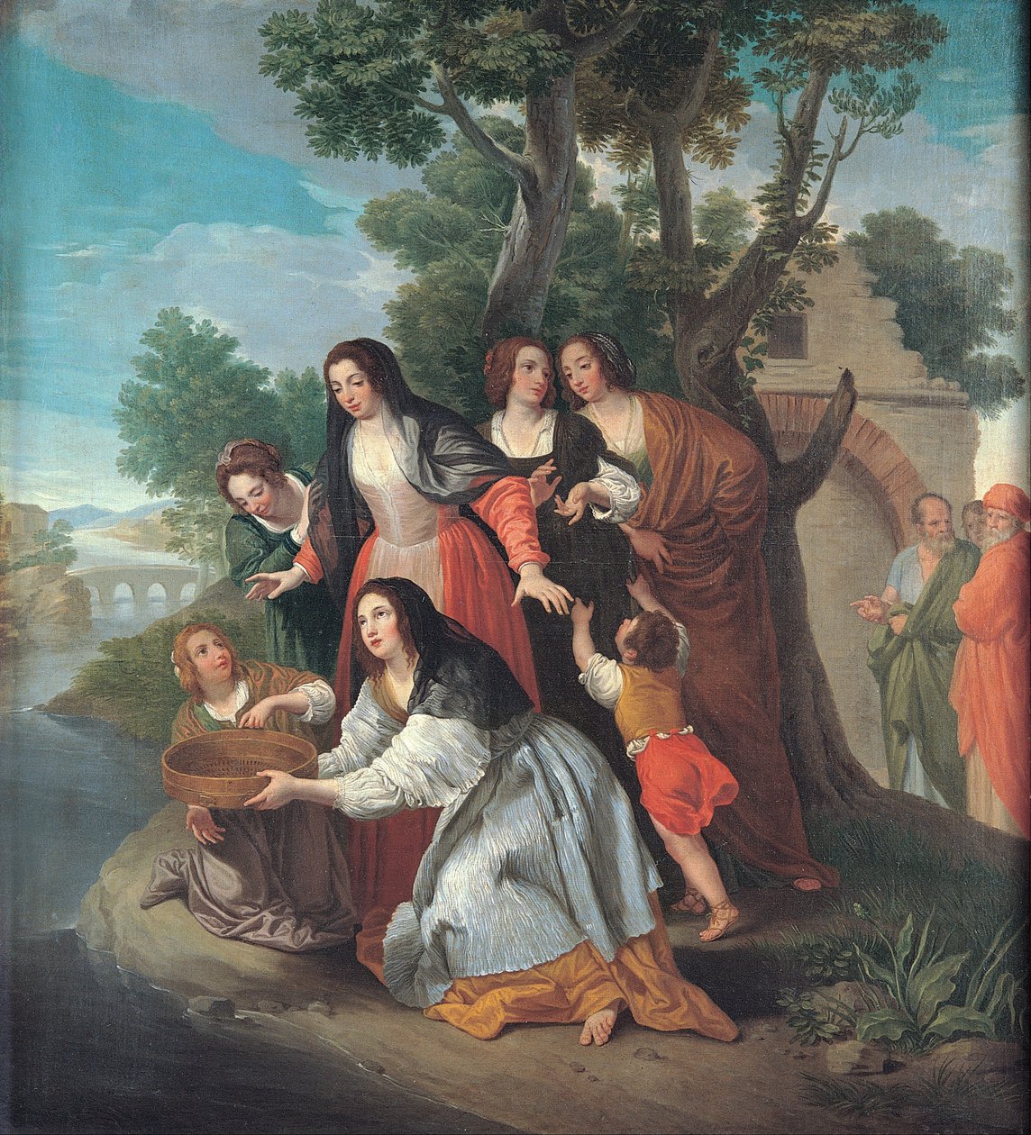 La Tuccia Vestal de Domenico Corvi