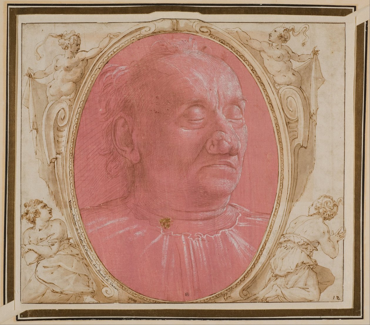 Cabeza de anciano de Domenico Ghirlandaio
