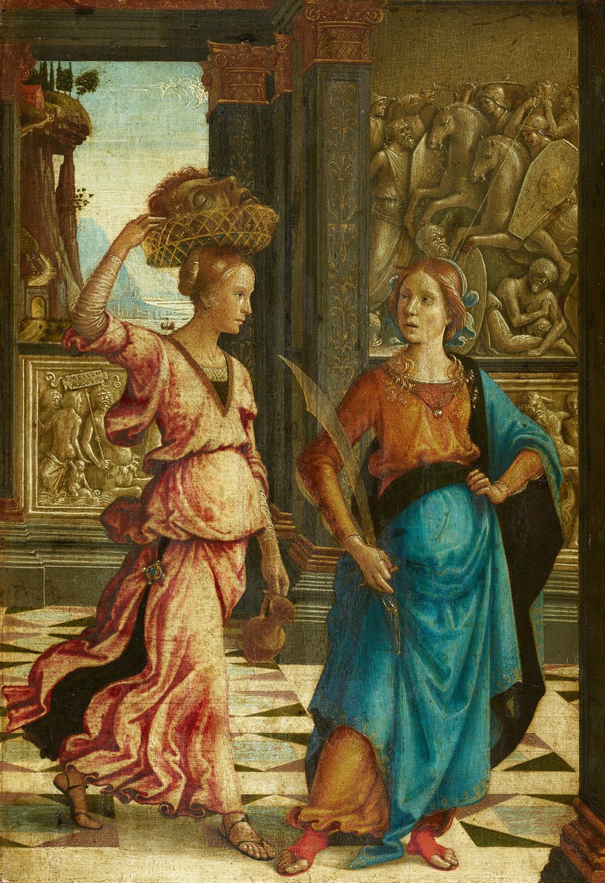 Judit con su sirvienta de Domenico Ghirlandaio