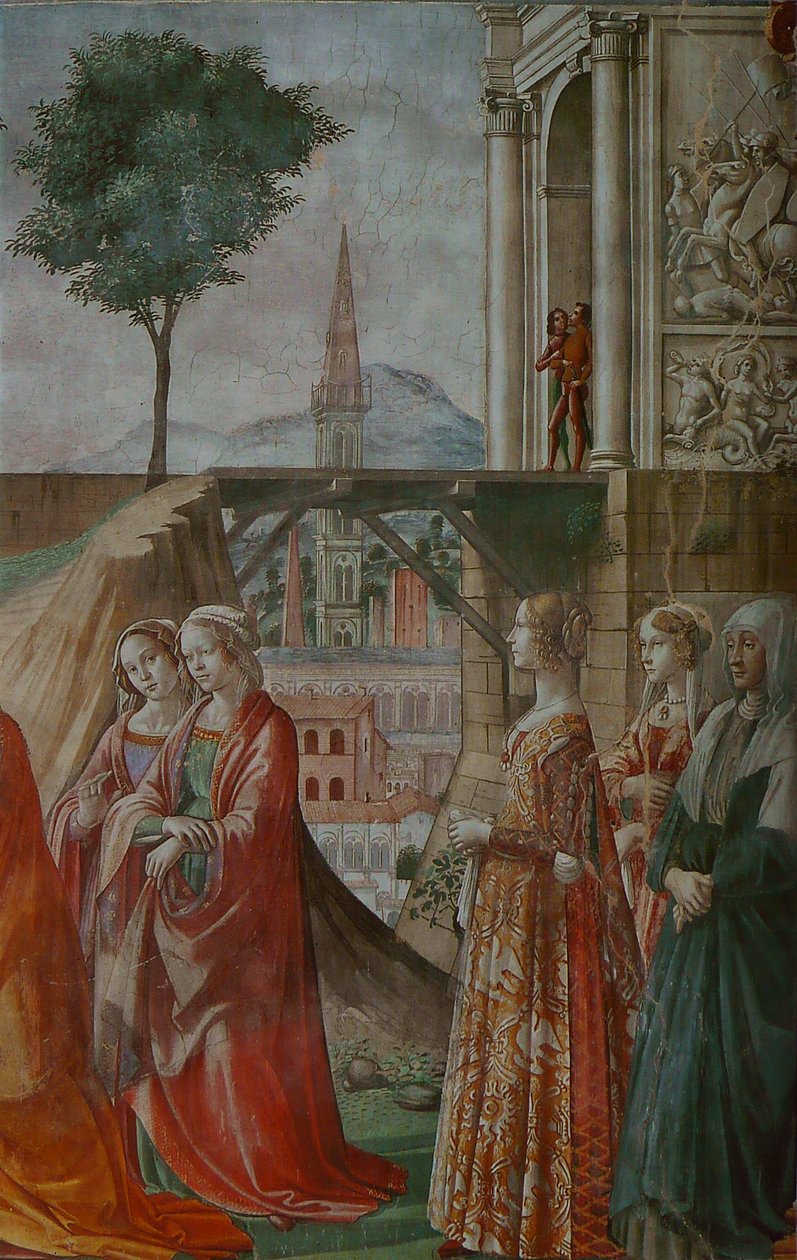 Visitación de Domenico Ghirlandaio