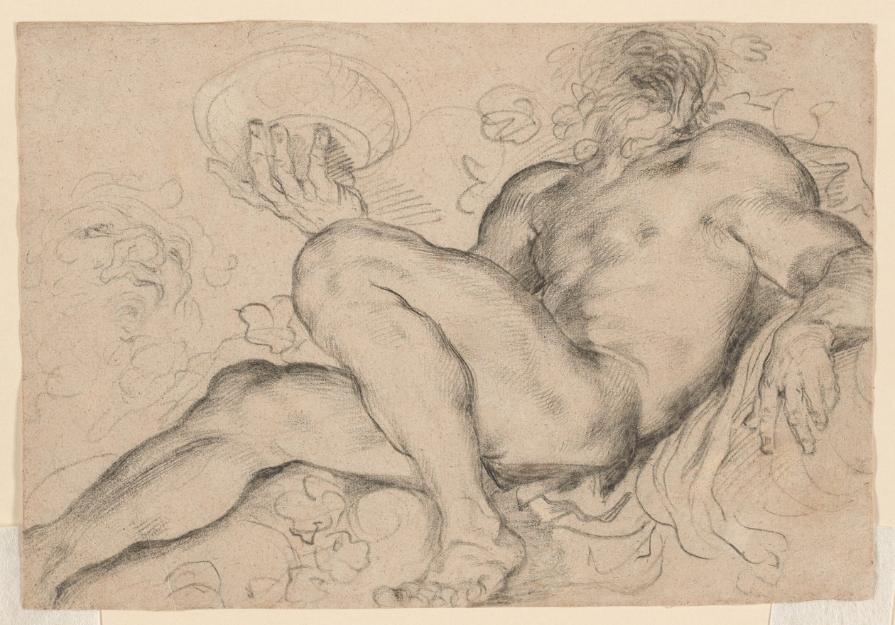 Estudio para Baco o Sileno de Domenico Maria Canuti