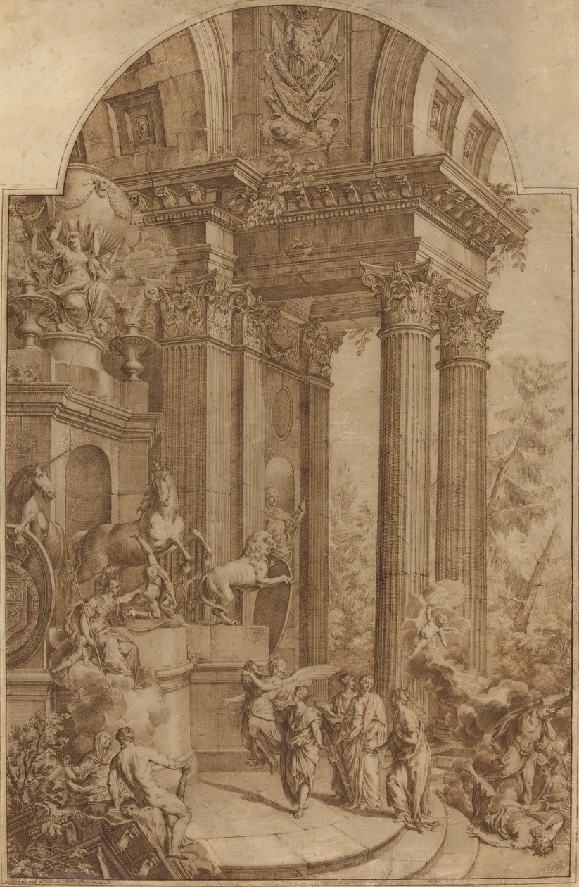 Monumento al Rey Jorge I de Domenico Maria Fratta
