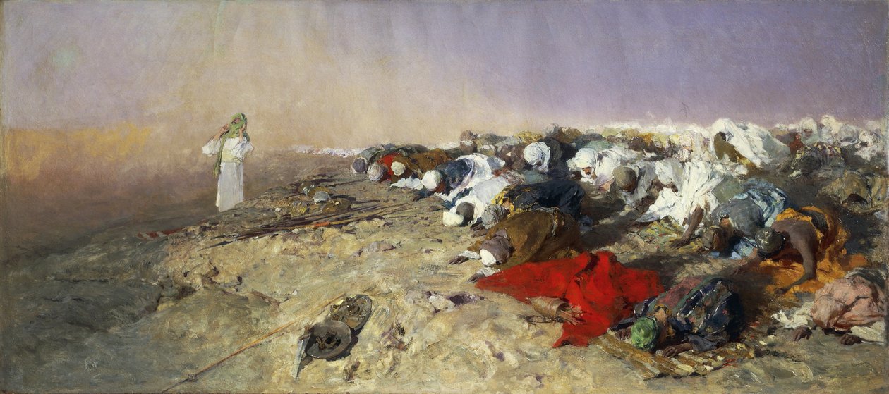 El sermón de Mahoma de Domenico Morelli