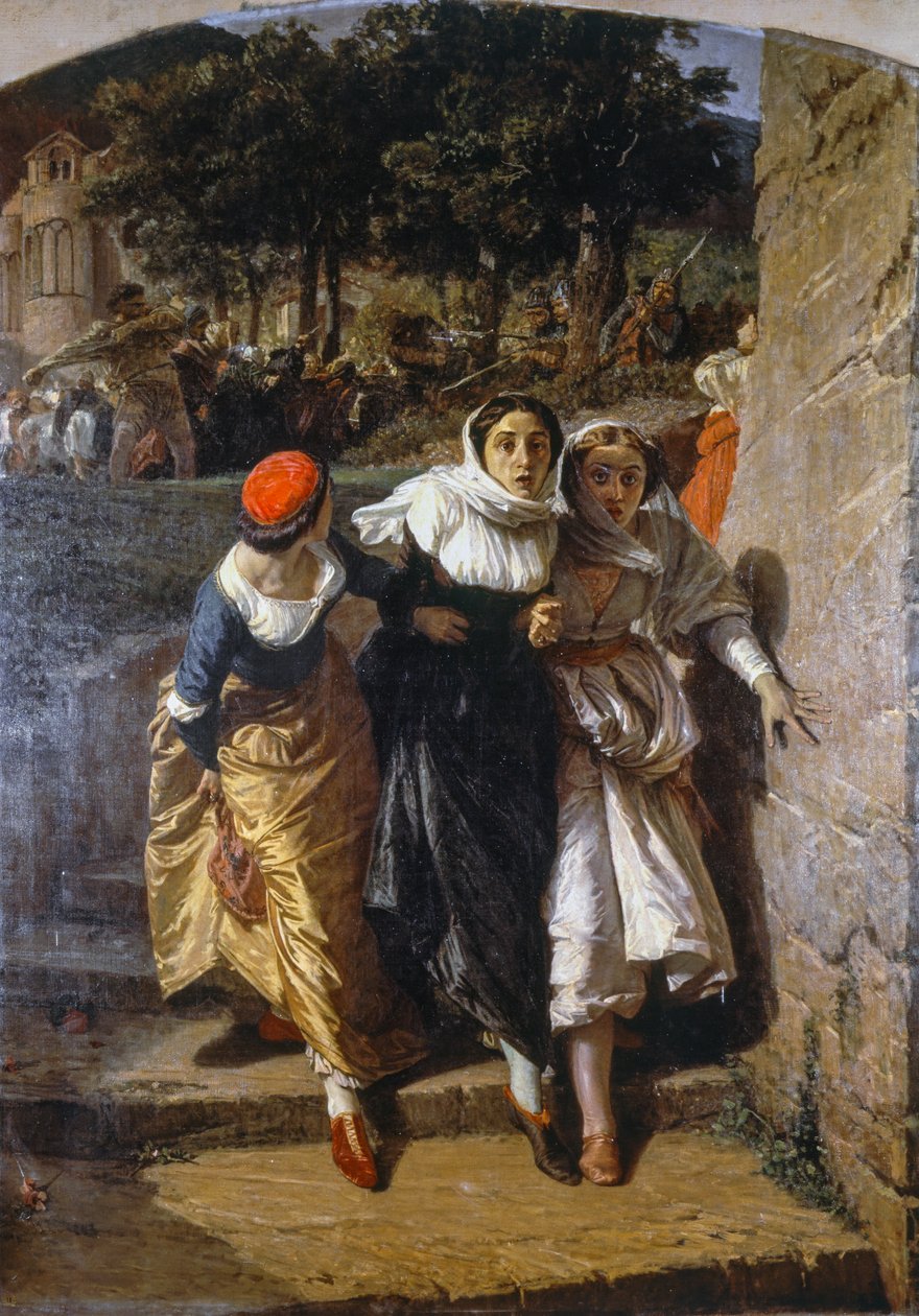 Vísperas sicilianas de Domenico Morelli