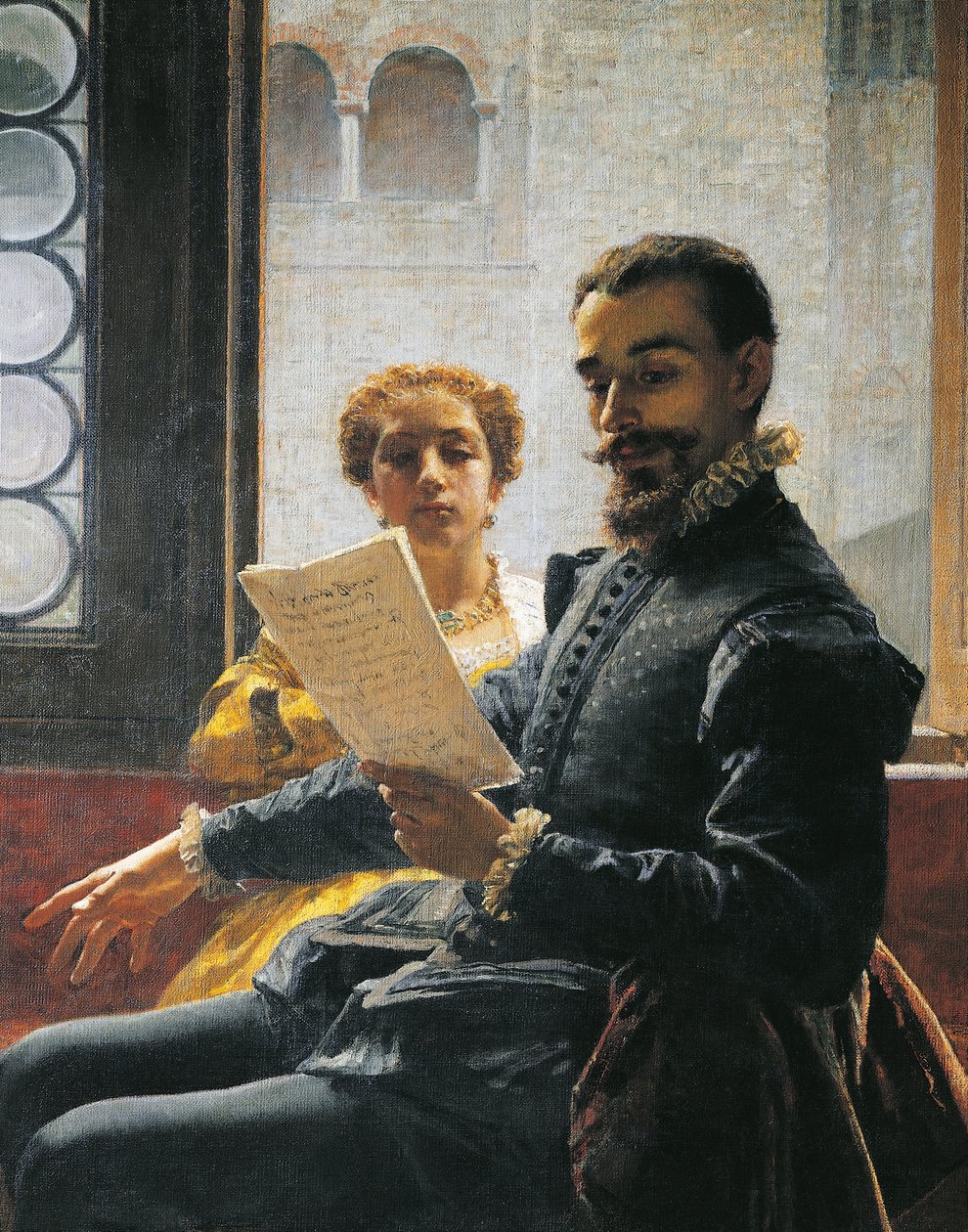 Torquato Tasso leyendo Jerusalén Liberada a Eleonora d