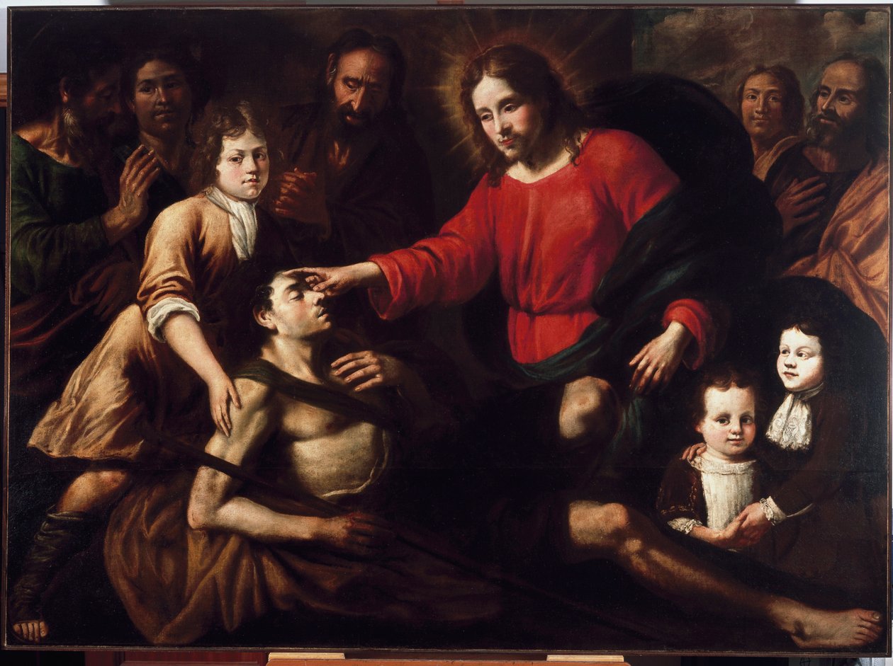 La curación de los ciegos de Domenico Parodi