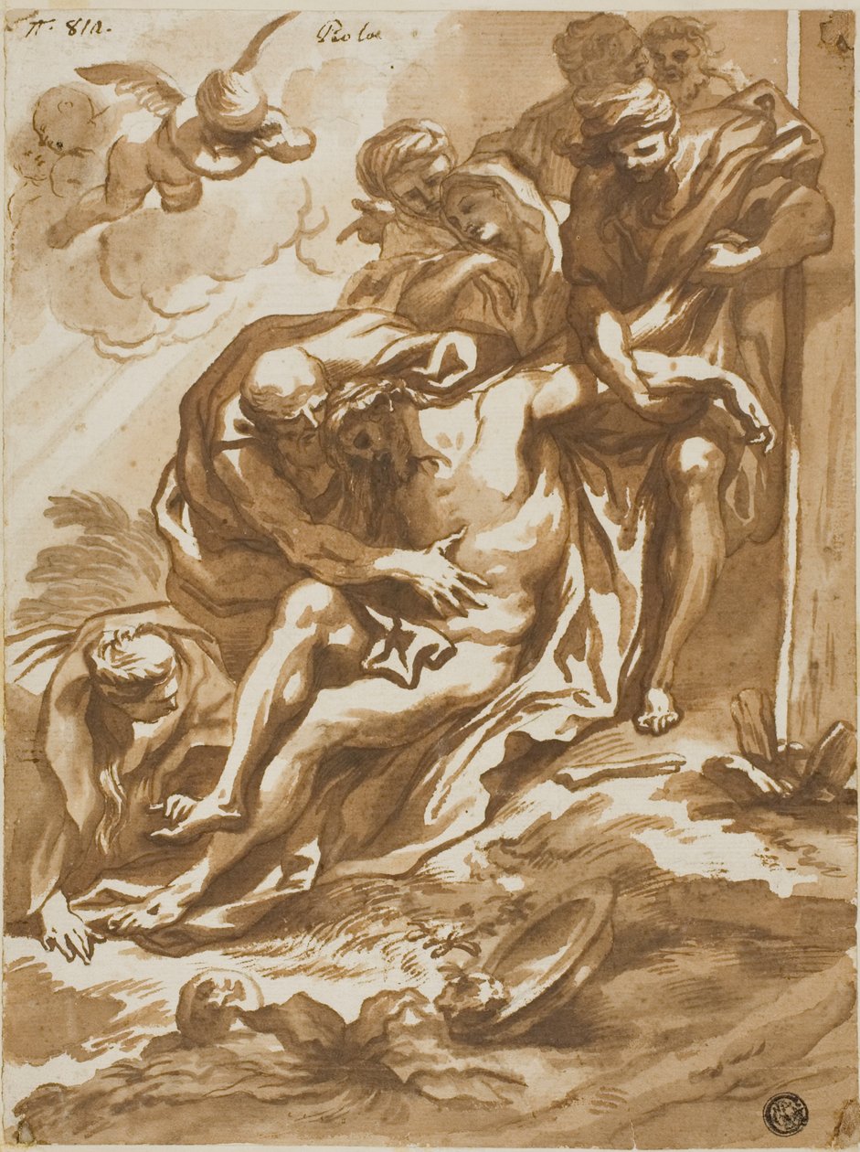 Descendimiento de la Cruz de Domenico Piola