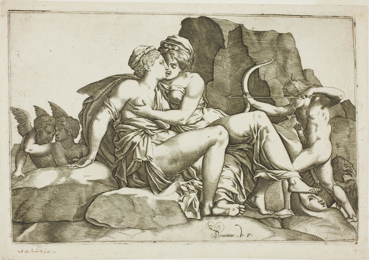 Júpiter y Calisto de Domenico Vito