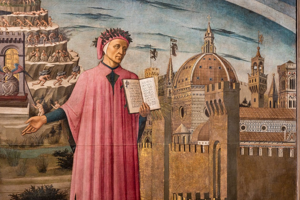 La Divina Comedia de Dante Alighieri de Domenico di Michelino