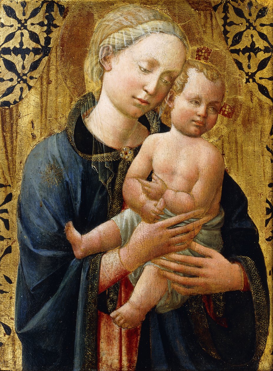 La Madonna y el Niño de Domenico di Michelino