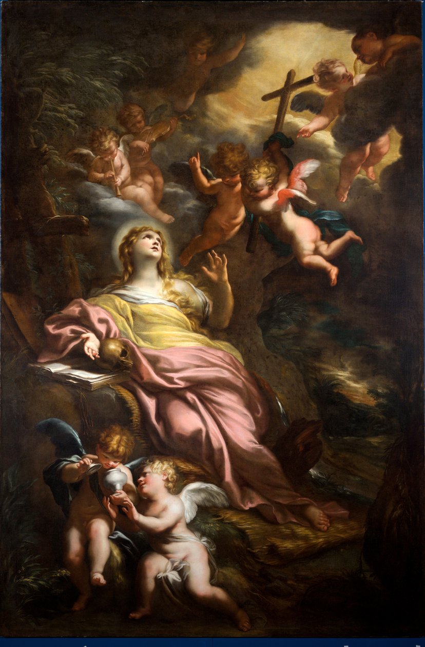 Santa María Magdalena de Domenico the Elder Piola