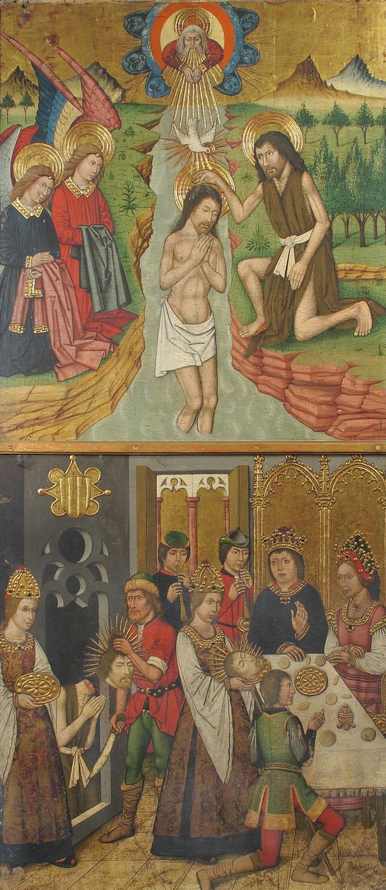 Panel del retablo de San Juan, 1464-1507 de Domingo Ram