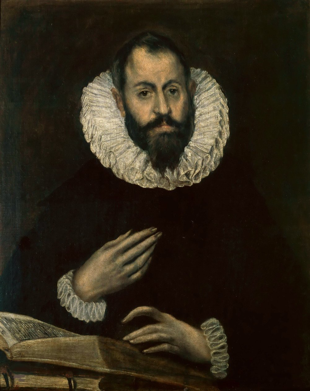 Retrato de un hombre, ca 1600-1610 de Dominico El Greco
