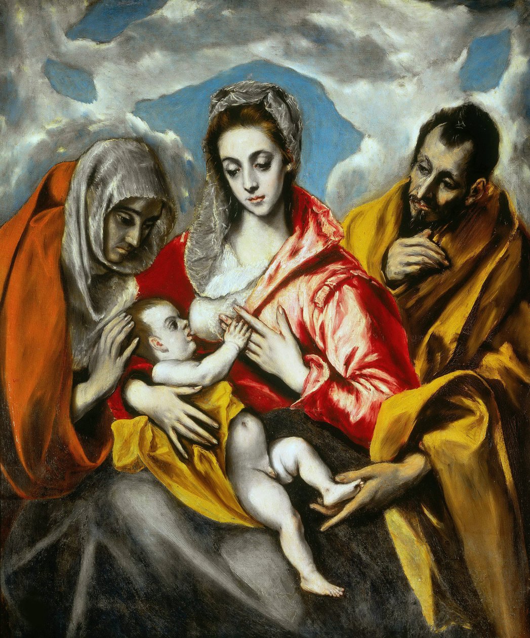 La Sagrada Familia, 1595 de Dominico El Greco
