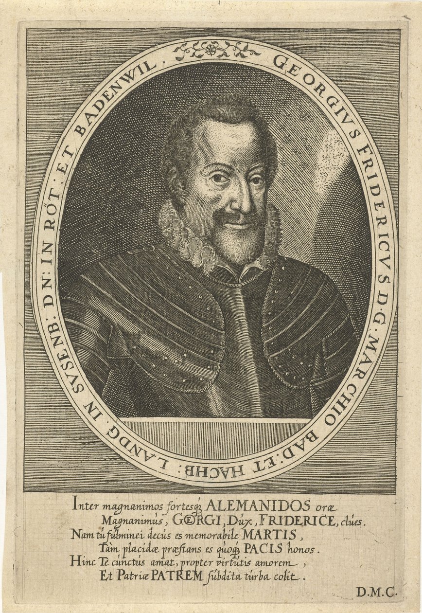 Jorge Federico de Baden-Durlach 1573-1638 de Dominicus or Custodis Custos