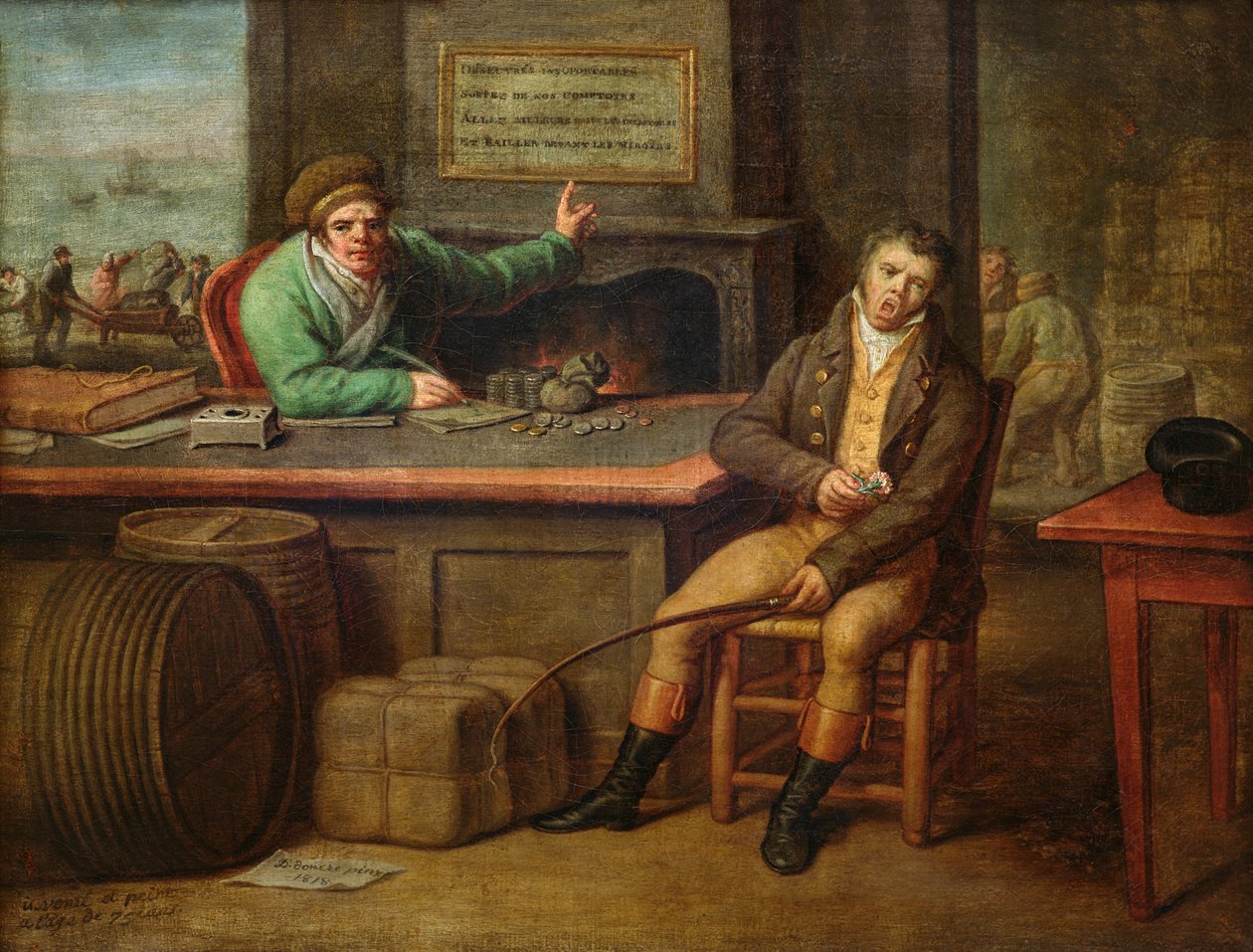 Ociosidad, 1818 de Dominique Doncre