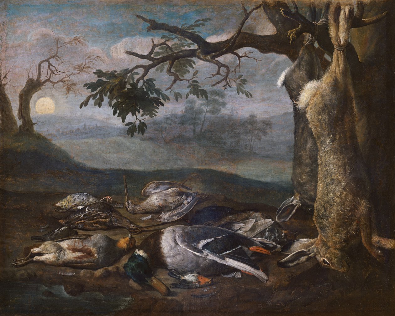 Naturaleza muerta de Dominique (1743 1820) Doncre