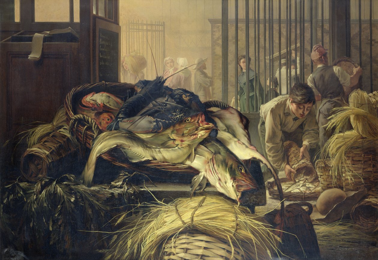 El mercado de pescado de Dominique Henri Guifard