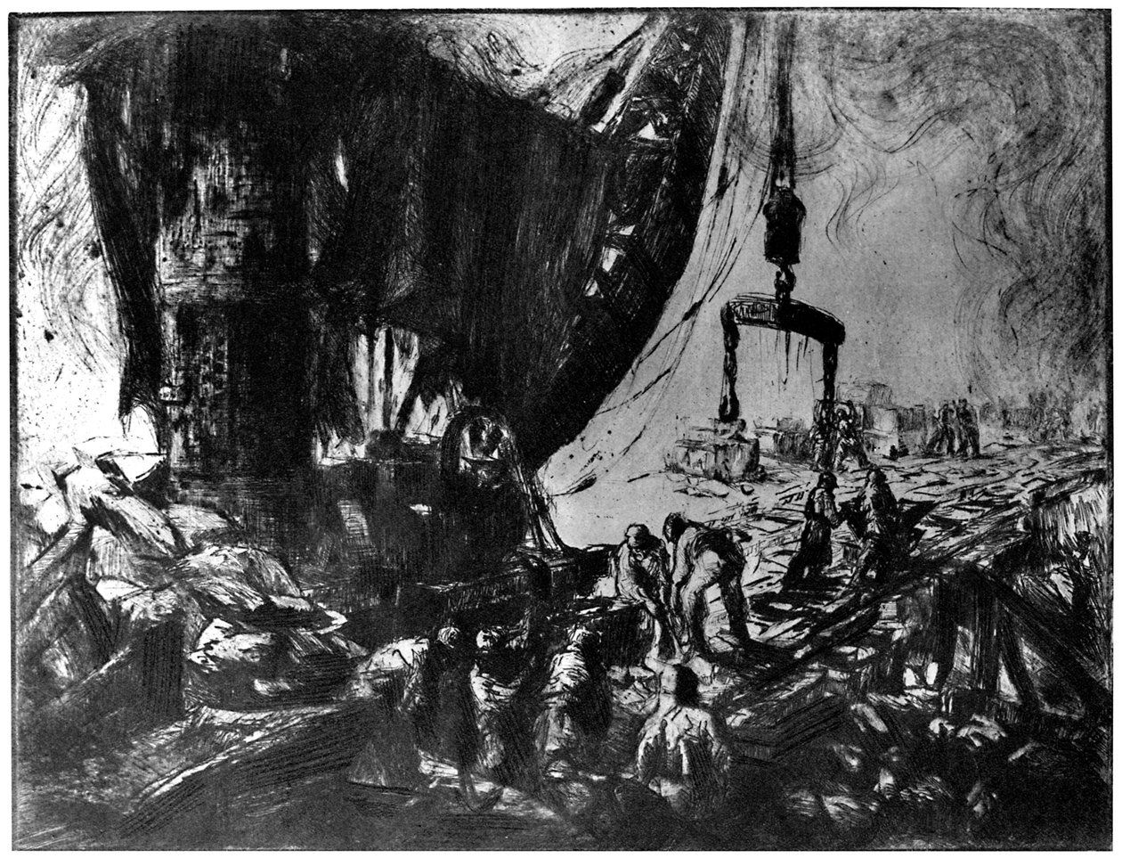 La Chantier, La Fábrica, 1924 de Dominique Jouvet Magron
