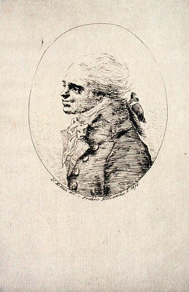 Jean-Louis Duport (1749-1819) grabado por Frédéric-Désiré Hillemacher (1811-86) 1876 (aguafuerte) de Dominique Vivant (after) Denon
