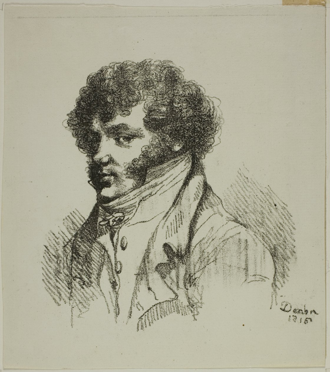 Retrato de Brunet, impresor de Dominique Vivant Denon