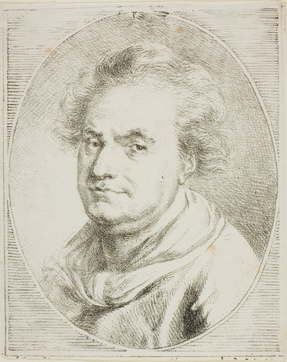 Retrato de Crébillon de Dominique Vivant Denon