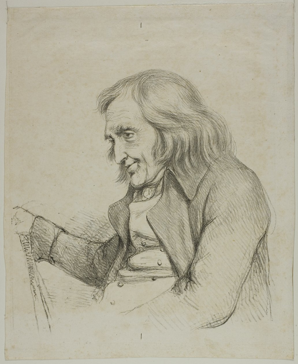 Retrato de un anciano de Dominique Vivant Denon