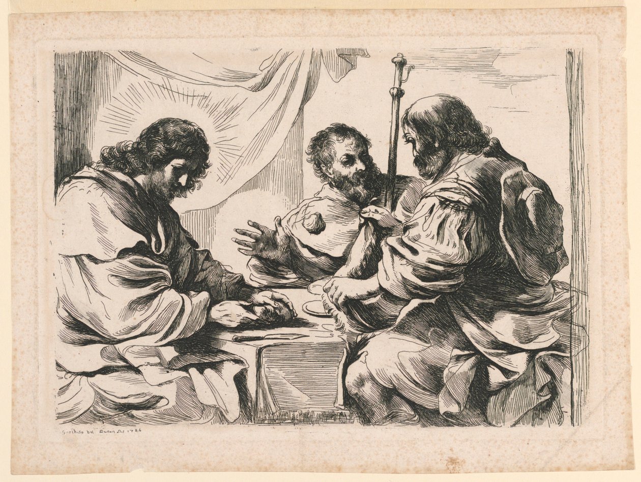 La cena en Emaús de Dominique Vivant Denon