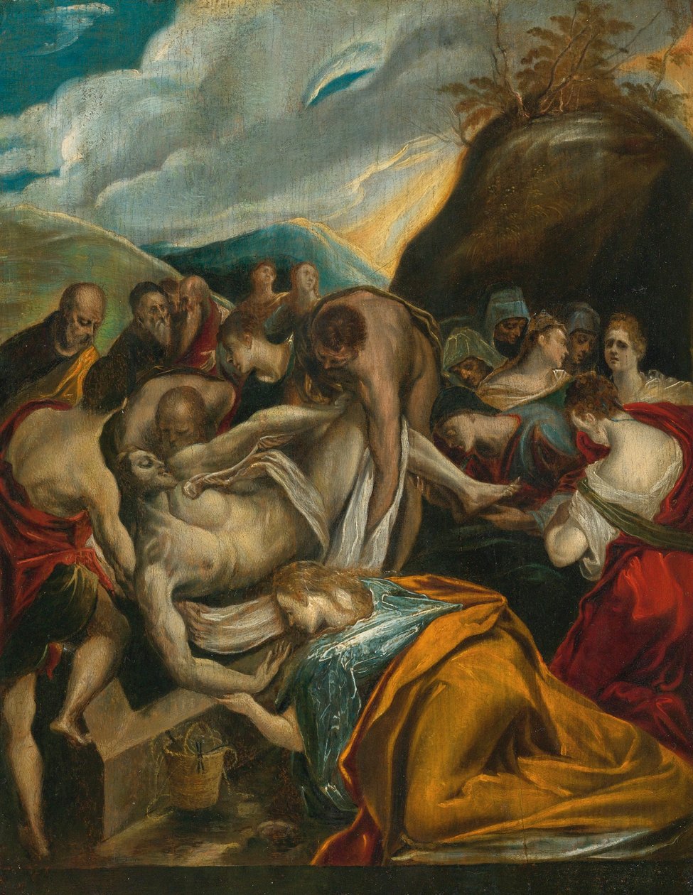 El entierro de Cristo de El Greco