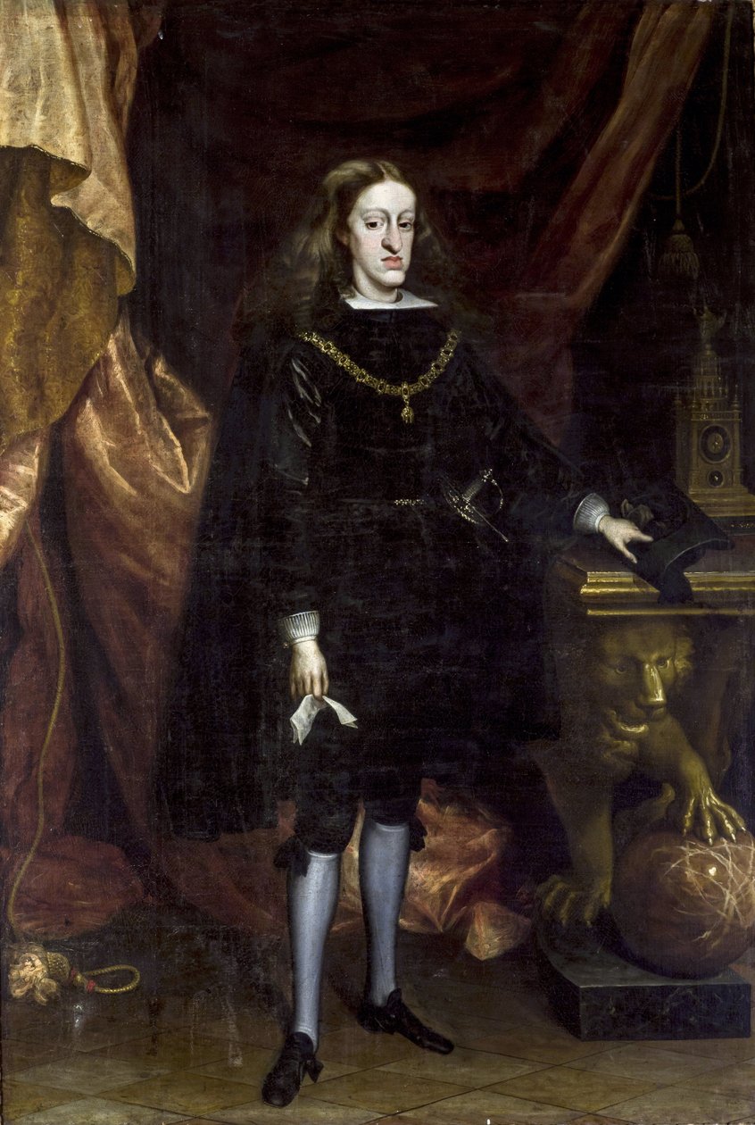 Retrato de Carlos II de España de Don Juan Carreno de Miranda